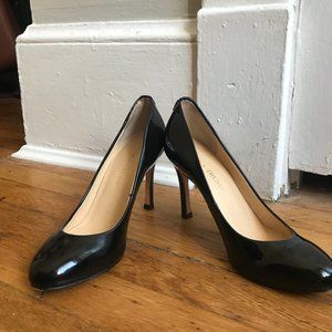 Ivanka Trump Black Patent Leather Pumps
